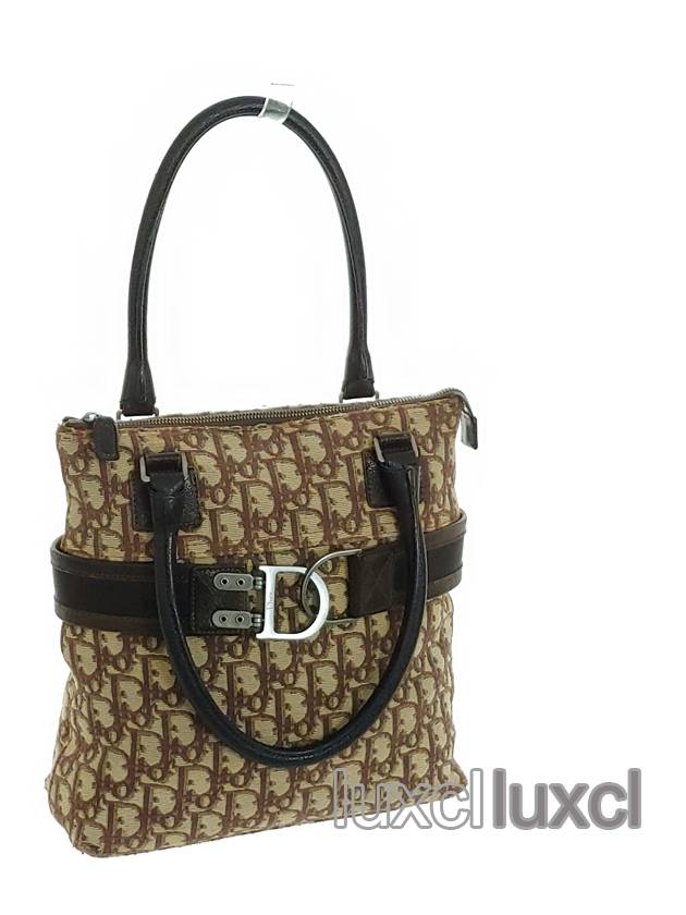 Christian Oblique Vintage Tote Bag - DIOR - BALAAN 6