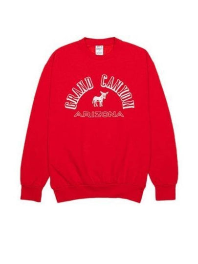 Grand Canyon Sweatshirt Red - WILD DONKEY - BALAAN 2