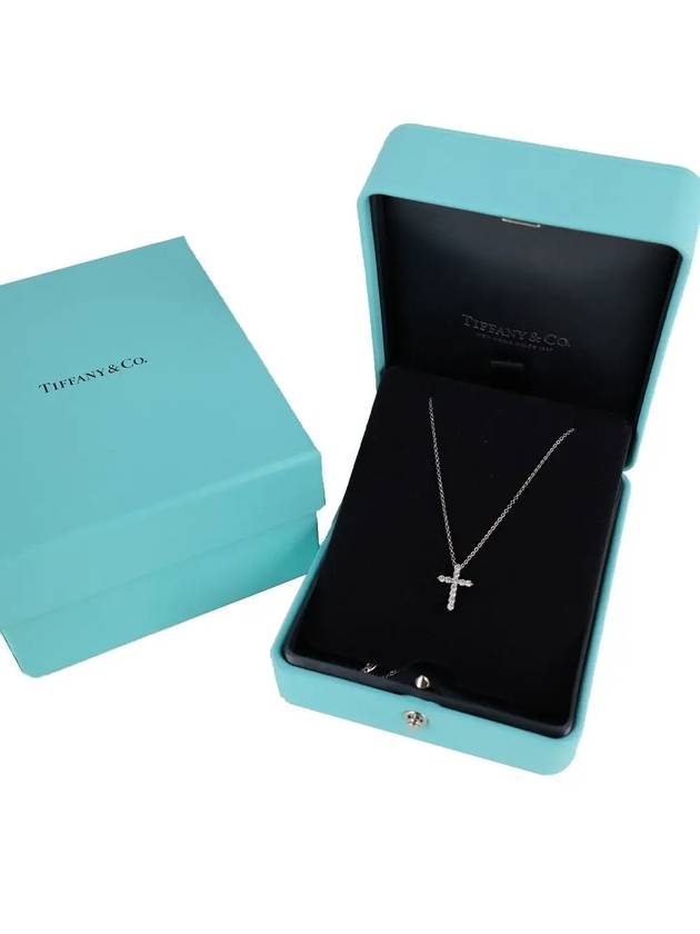 mini cross pendant necklace - TIFFANY & CO. - BALAAN 4