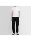 Organic Cotton Short Sleeve T-Shirt White - STONE ISLAND - BALAAN 6