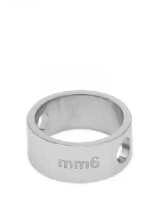 Engraved Logo Ring Silver - MAISON MARGIELA - BALAAN 2