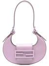 Cookie Small Leather Shoulder Bag Lilac - FENDI - BALAAN 3