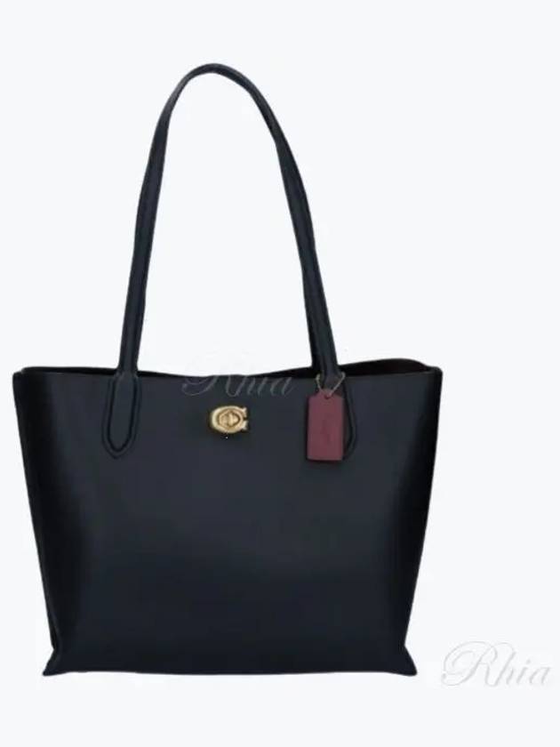 Willow Tote in Color Block C0689 B4 BK - COACH - BALAAN 1