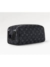 Dopp Kit Monogram Eclipse Pouch Bag Black - LOUIS VUITTON - BALAAN 3