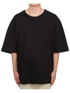 Boxy Short Sleeve T-Shirt Black - LEMAIRE - BALAAN 2