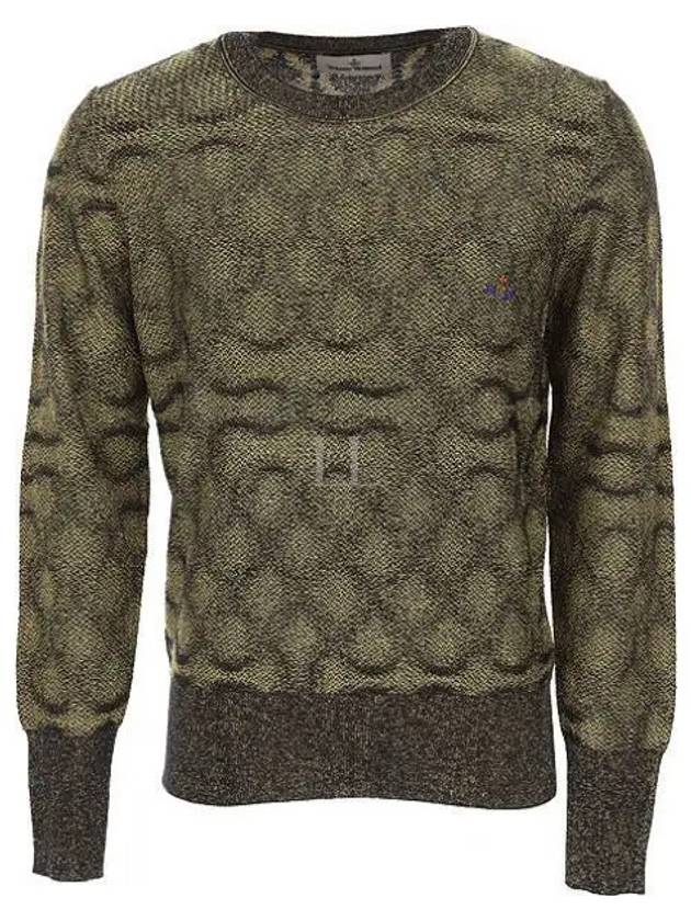 Squiggle Viscose Knit Top Black Gold - VIVIENNE WESTWOOD - BALAAN 2