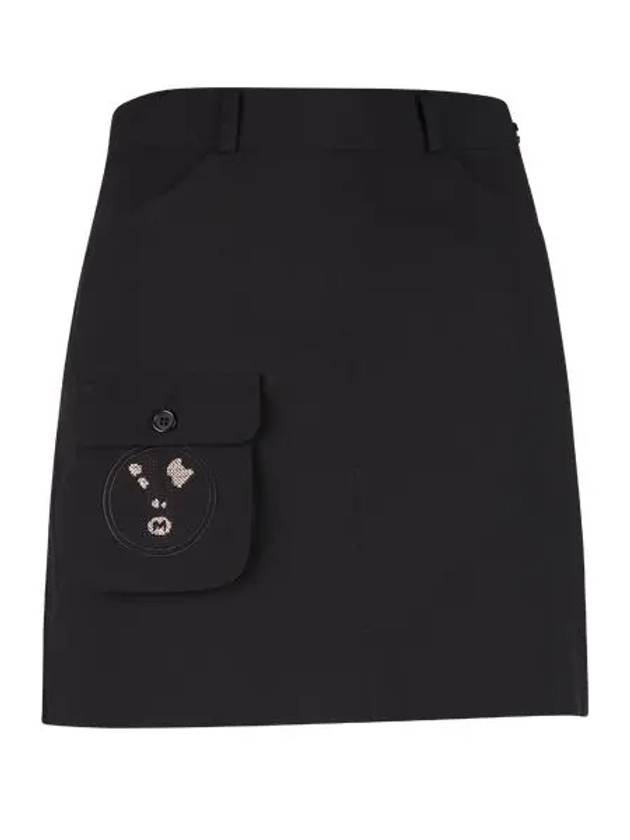 Women s Cute Pocket Back Pleated Culottes Skirt BMU4A128W - LUX GOLF - BALAAN 4