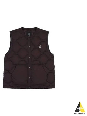 Down gilet 6136 purple - KANGOL - BALAAN 1