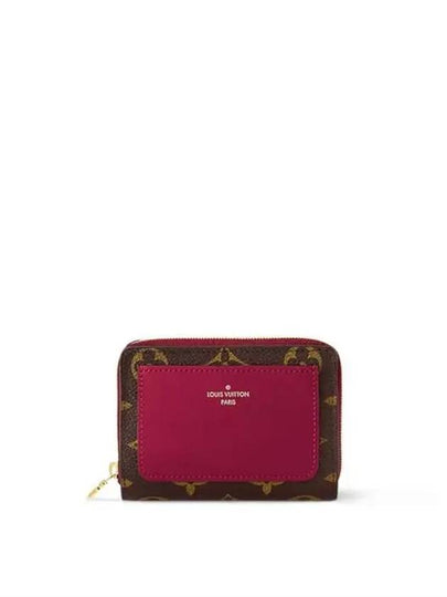 Lou Monogram Half Wallet Fuchsia - LOUIS VUITTON - BALAAN 2