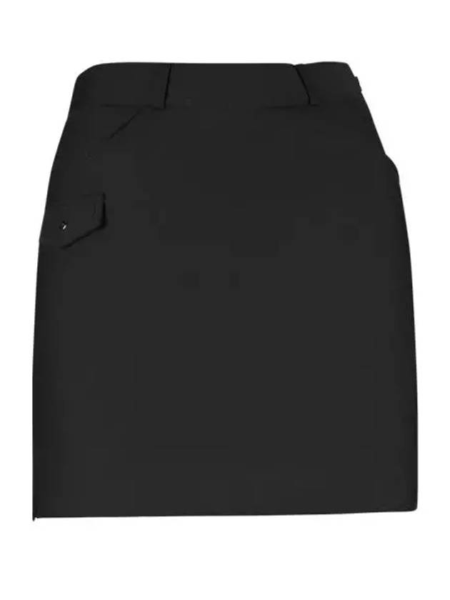 Women s Diagonal Line Padded Culotte Skirt BMU4W148W - LUX GOLF - BALAAN 4