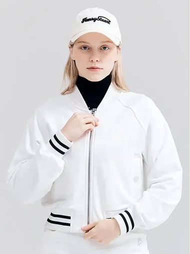 Golf Nagrang Crop Jumper Ivory - HENRY STUART - BALAAN 1