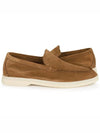 Summer Walk Suede Loafers Brown - LORO PIANA - BALAAN 3