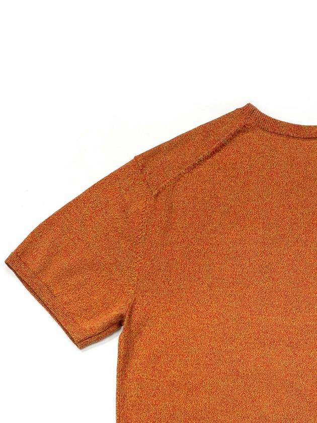 Noise round short sleeve knit orange - IOEDLE - BALAAN 6