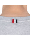 Classic Loopback Terry Tonal 4-Bar Relaxed Fit Crewneck Sweatshirt Pale Grey - THOM BROWNE - BALAAN 10