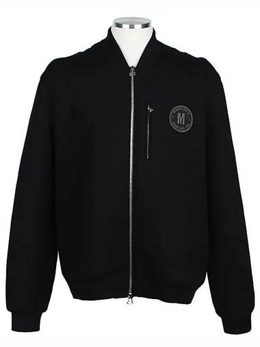 MJKT102 BLACK rope embroidery bomber jacket - MARKUS LUPFER - BALAAN 1