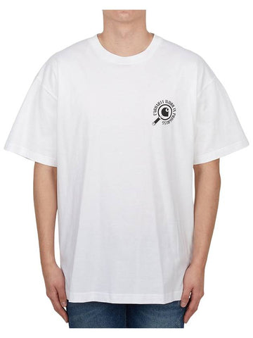 Inspector Short Sleeve T-Shirt White - CARHARTT WIP - BALAAN 1