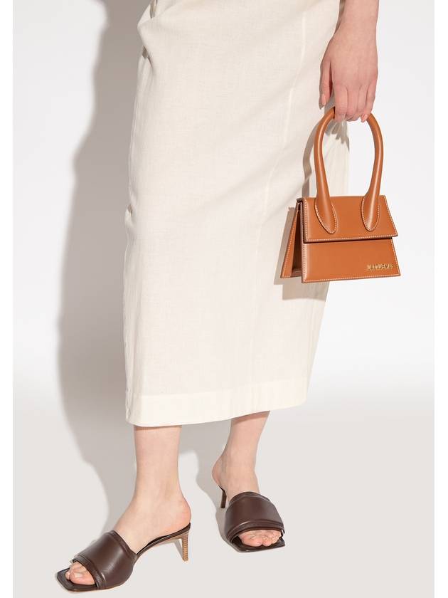 Le Chiquito Moyen Signature Tote Bag Light Brown - JACQUEMUS - BALAAN 3