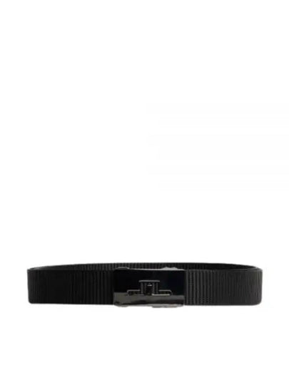 Men's Roy Webbing Belt Black - J.LINDEBERG - BALAAN 2