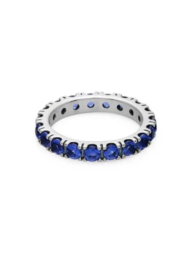 Sparkling Row Eternity Ring Silver Blue - PANDORA - BALAAN 3