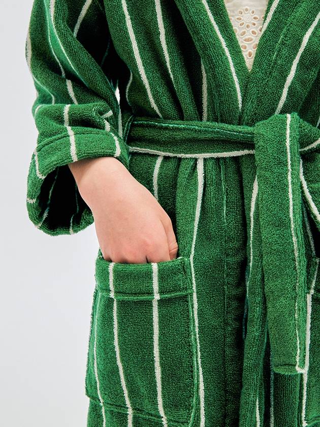 Terry Kids Robe Green Pin - PILY PLACE - BALAAN 5