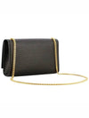 Monogram Kate Chain Gold Hardware Medium Cross Bag Black - SAINT LAURENT - BALAAN 5