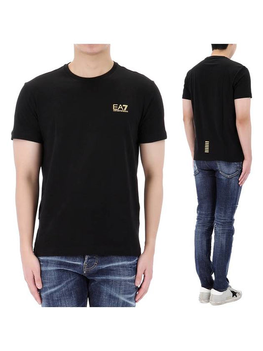 EA7 Emporio Logo Core Identity Short Sleeve T-Shirt 8NPT51 0208 - EMPORIO ARMANI - BALAAN 1