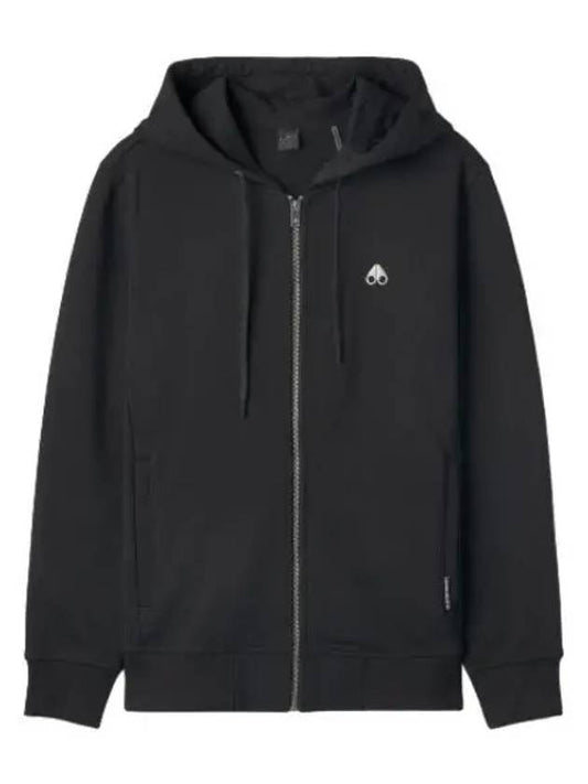 Dundas zip up hood black - MOOSE KNUCKLES - BALAAN 1