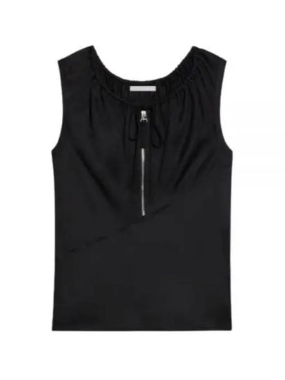 Drawstring Sleeveless Black - HELMUT LANG - BALAAN 2