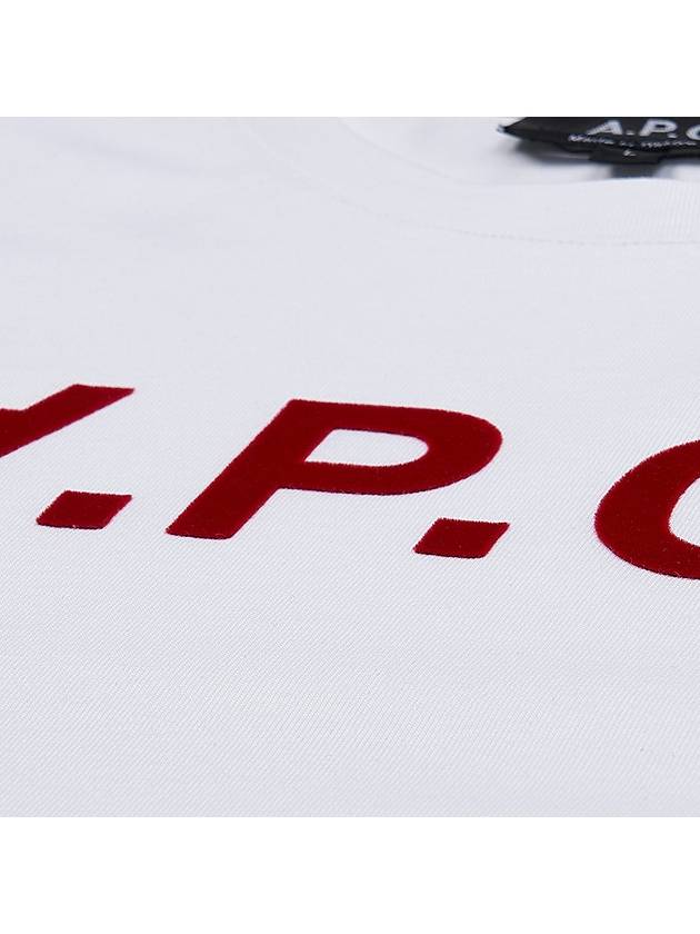 VPC Logo Organic Cotton Short Sleeve T-Shirt White - A.P.C. - BALAAN 6