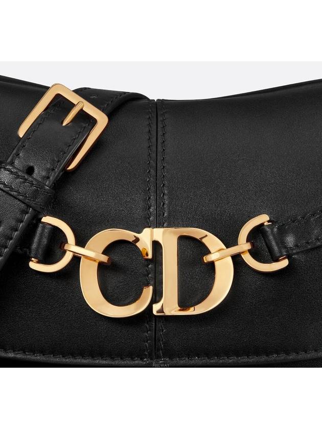 Small CD Besace Bag Calfskin Black - DIOR - BALAAN 5