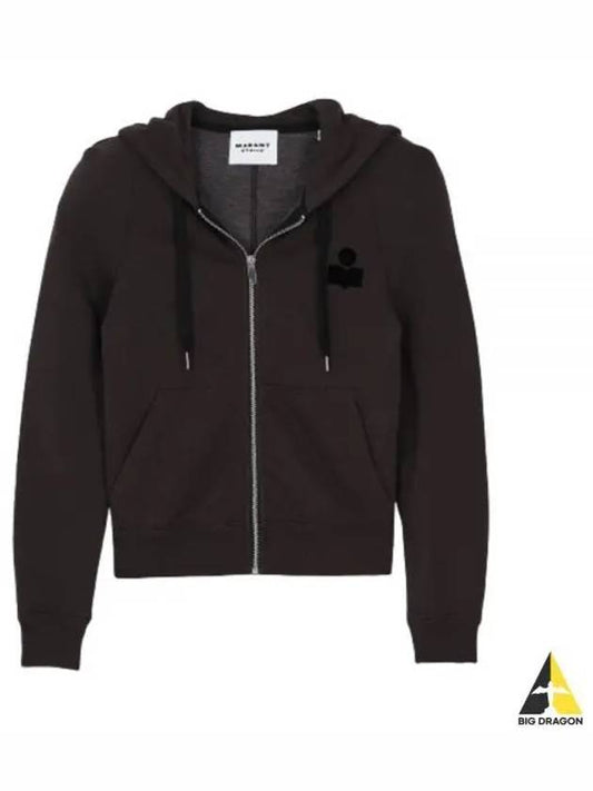 Penny Zip-Up Hoodie Black - ISABEL MARANT - BALAAN 2