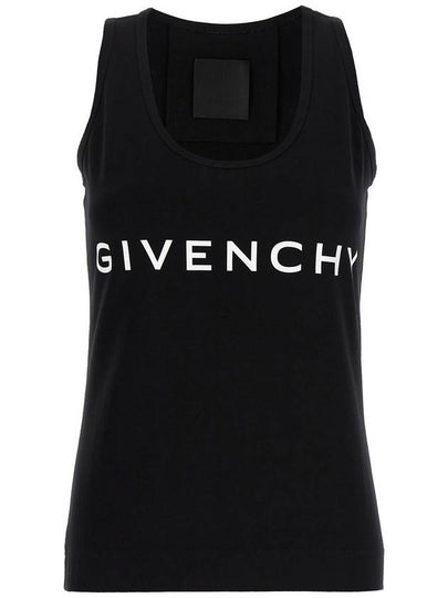 Short Sleeve T-Shirt BW70AZ3YAC001 White Black - GIVENCHY - BALAAN 2