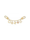 Fleur De Monogram Bag Charm Chain Gold - LOUIS VUITTON - BALAAN 2