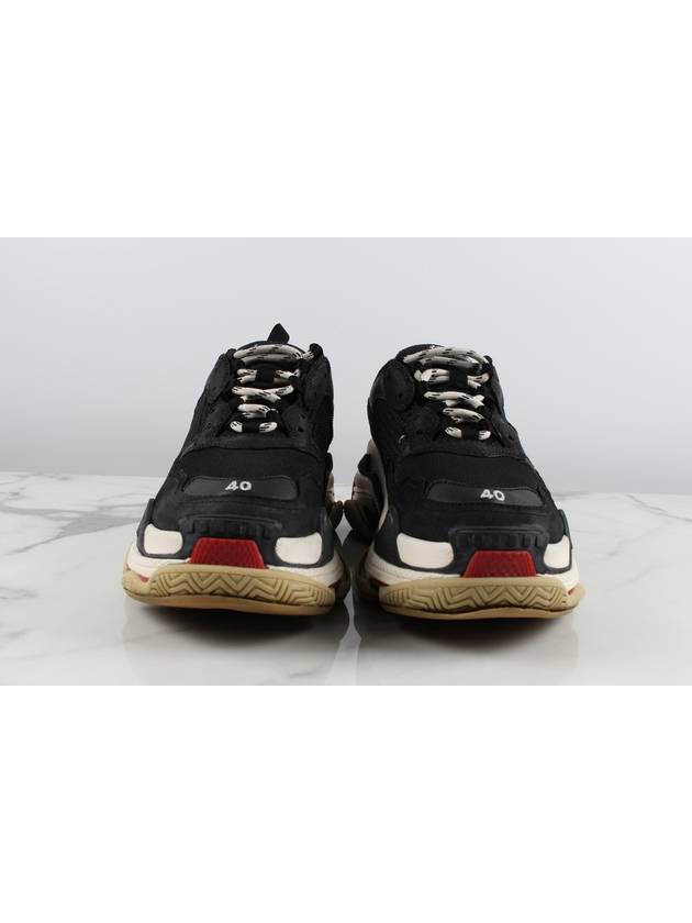 Triple S Black Red 40 250 - BALENCIAGA - BALAAN 3