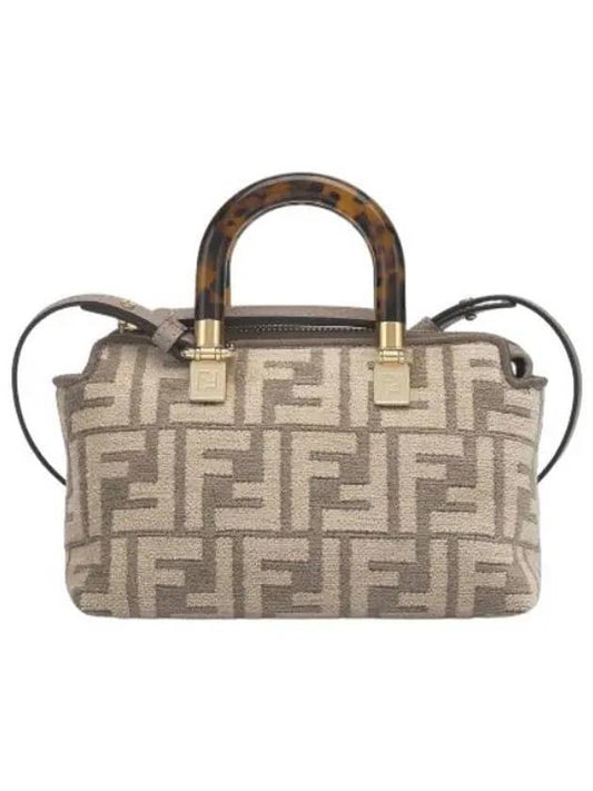 mini by the way tote bag beige handbag - FENDI - BALAAN 1