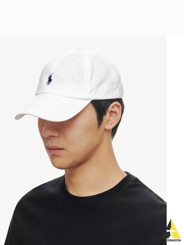 Polo Chino Baseball Cap White - POLO RALPH LAUREN - BALAAN 1