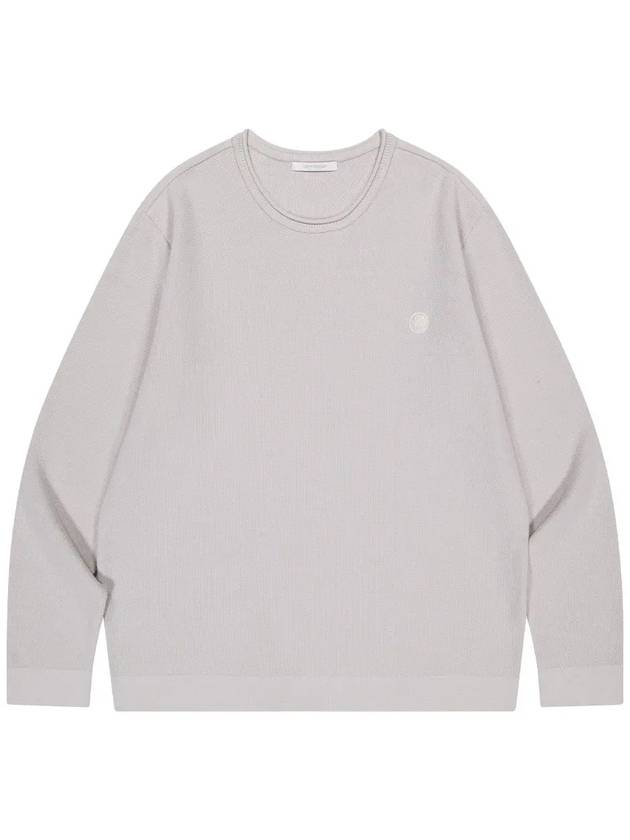 OG long sleeve round knit beige - OFFGRID - BALAAN 1