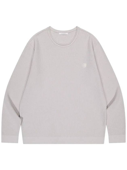 OG long sleeve round knit beige - OFFGRID - BALAAN 1