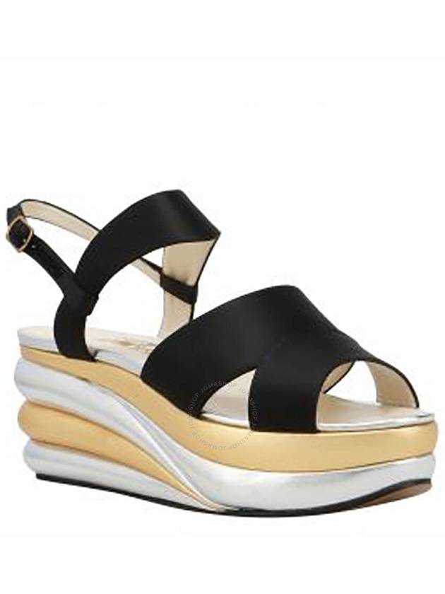 Salvatore Ferragamo Ladies Creations Balance Wedges Sandals, Size 7 - SALVATORE FERRAGAMO - BALAAN 2