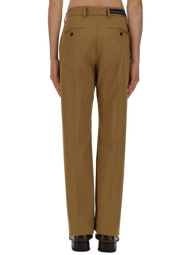 Alexander McQueen Pants With Logo - ALEXANDER MCQUEEN - BALAAN 4