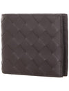 Intrecciato Bifold Half Wallet Fondant - BOTTEGA VENETA - BALAAN.