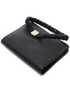 Leather Half Wallet Black - MIU MIU - BALAAN 6