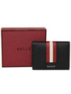 Talder Leather Card Wallet Black - BALLY - BALAAN 6