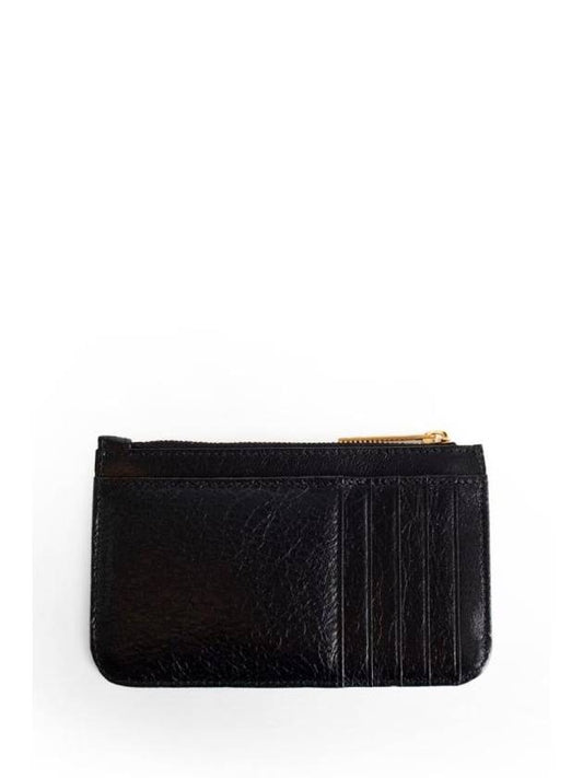 Monaco Long Coin Card Wallet Black - BALENCIAGA - BALAAN 1