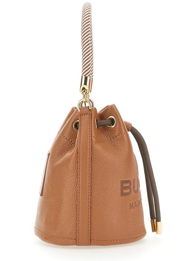 The Leather Bucket Bag Argan Oil - MARC JACOBS - BALAAN 7