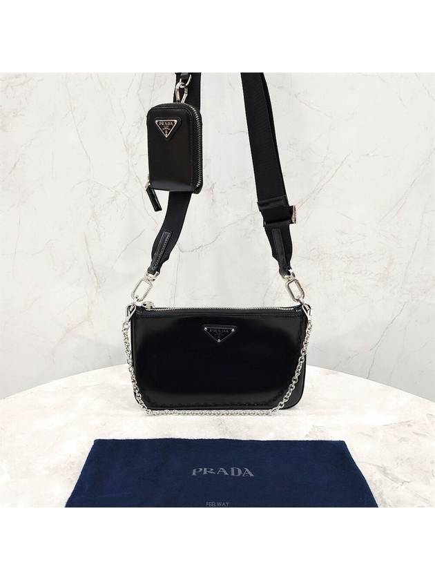 Lux You Brushed leather pouch cross bag 2VH129 - PRADA - BALAAN 8