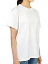 Logo Cotton Jersey Short Sleeve T-Shirt White - MAISON MARGIELA - BALAAN 4