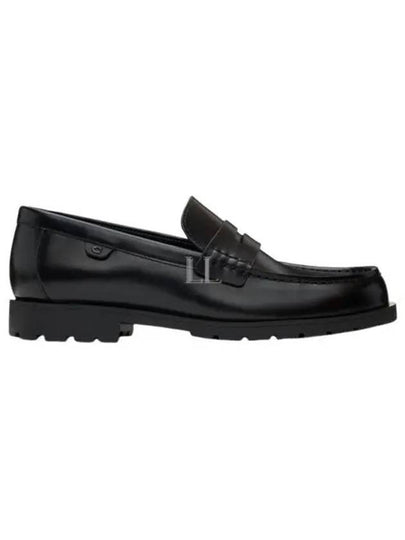 Reagan Leather Loafers Black - COACH - BALAAN 2