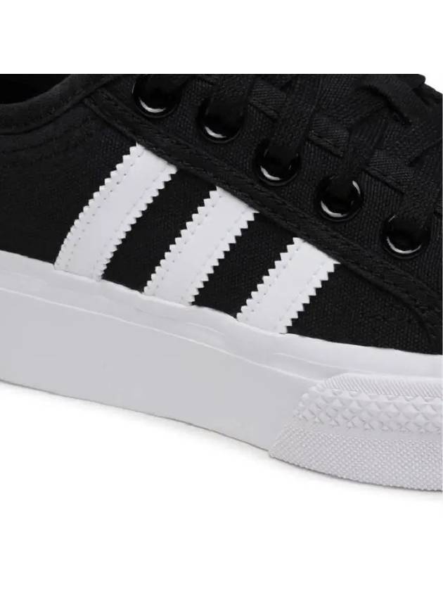 Nizza Platform Low Top Sneakers Black - ADIDAS - BALAAN 9