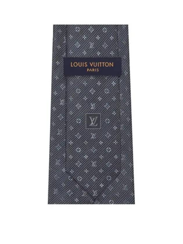 Monogram Classic Tie Grey - LOUIS VUITTON - BALAAN 5